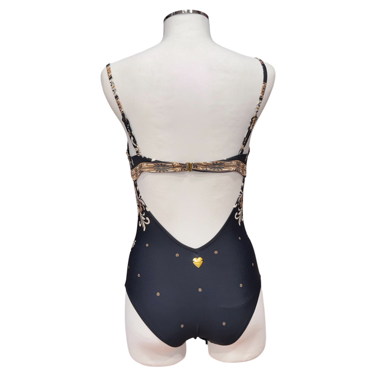Costume intero stampa foulard con strass  | TWINSET - PMC Portici