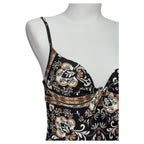 Costume intero stampa foulard con strass  | TWINSET - PMC Portici