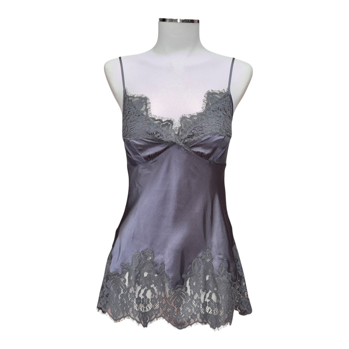 Top in Raso Con Intarsi di Macrame' di Twin Set