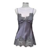 Top in Raso Con Intarsi di Macrame' di Twin Set