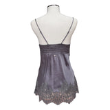 Top in Raso Con Intarsi di Macrame' di Twin Set