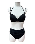 Bikini con coppa e perline