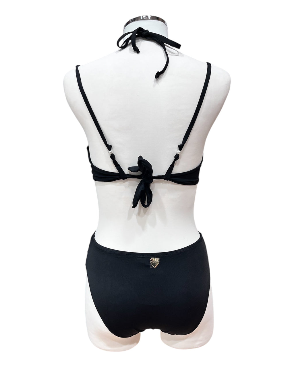 Bikini con coppa e perline
