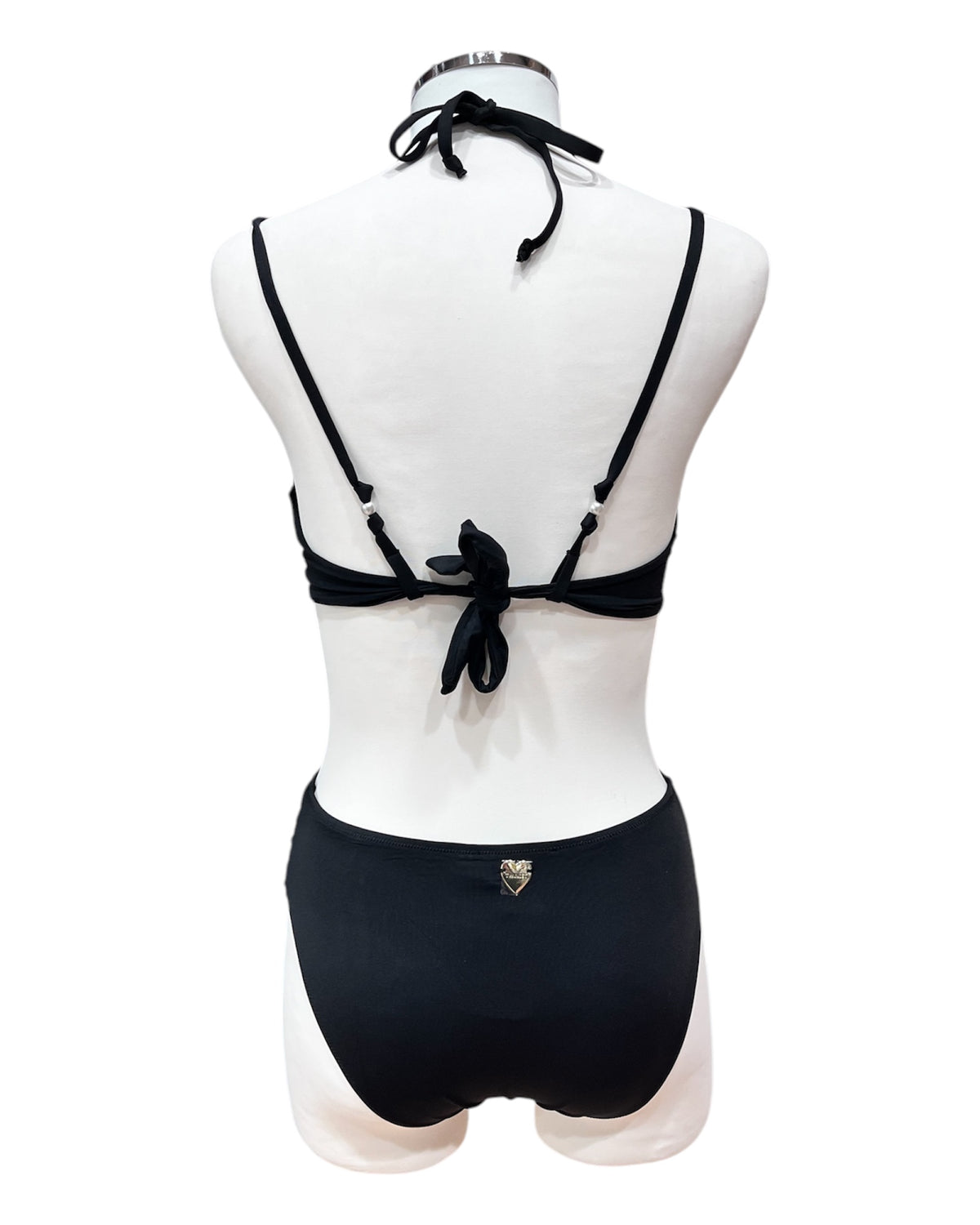 Bikini con coppa e perline