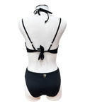 Bikini con coppa e perline