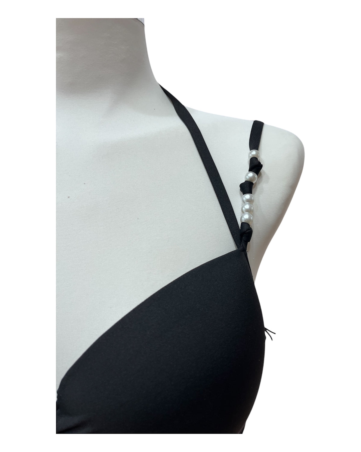 Bikini con coppa e perline