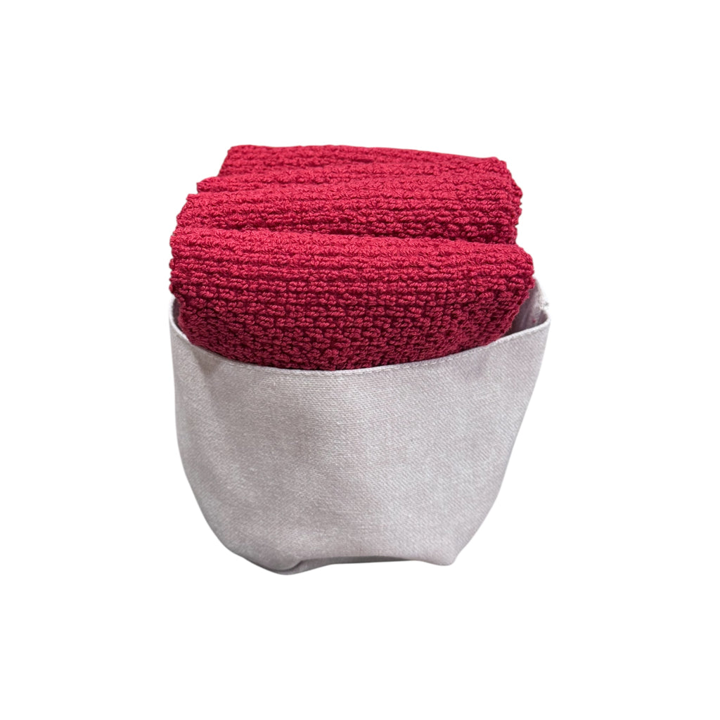 Set Cestino con Lavette + colori