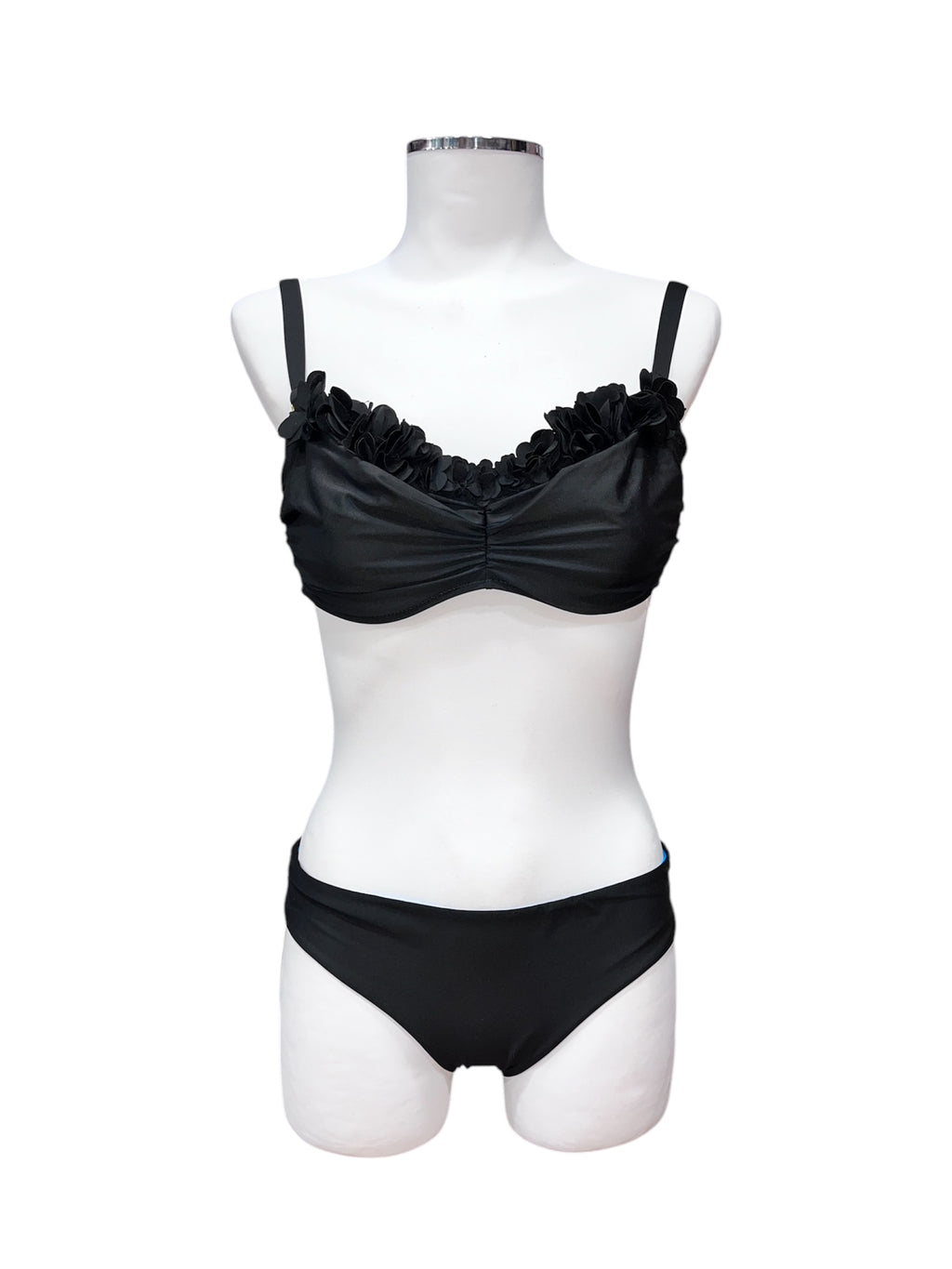 Bikini a fascia con applicazione fiori lycra | Bernè - PMC Portici