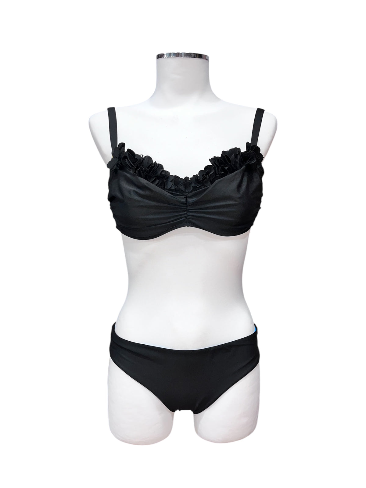 Bikini a fascia con applicazione fiori lycra | Bernè - PMC Portici