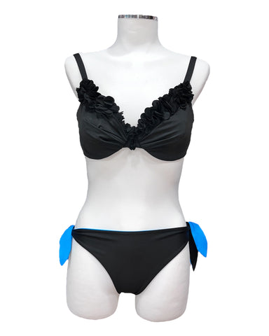 Bikini con ferretto con fiori in lycra | Bernè - PMC Portici