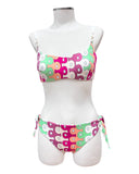 Bikini a brassiere fantasia geometrica | Madis - PMC Portici