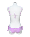 Bikini a triangolo in tessuto goffrato | Olivia Pink - PMC Portici