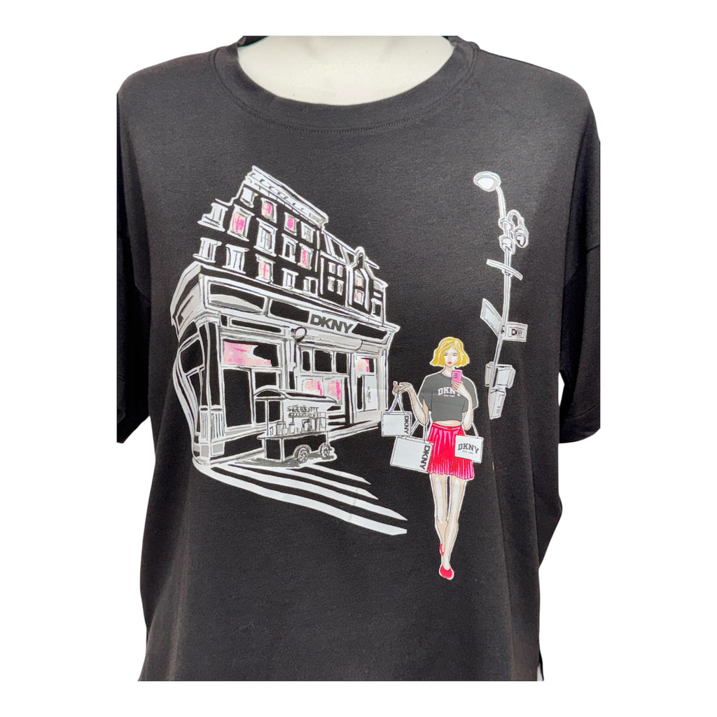 Pigiama mezza manica stampa City | DKNY - PMC Portici