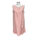 Abito smanicato in lino con strass | Dadì - PMC Portici