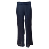 Pantalone in puro lino tinta unita | Oscalito - PMC Portici