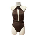 Costume intero con spilla crochet | TWINSET - PMC Portici

