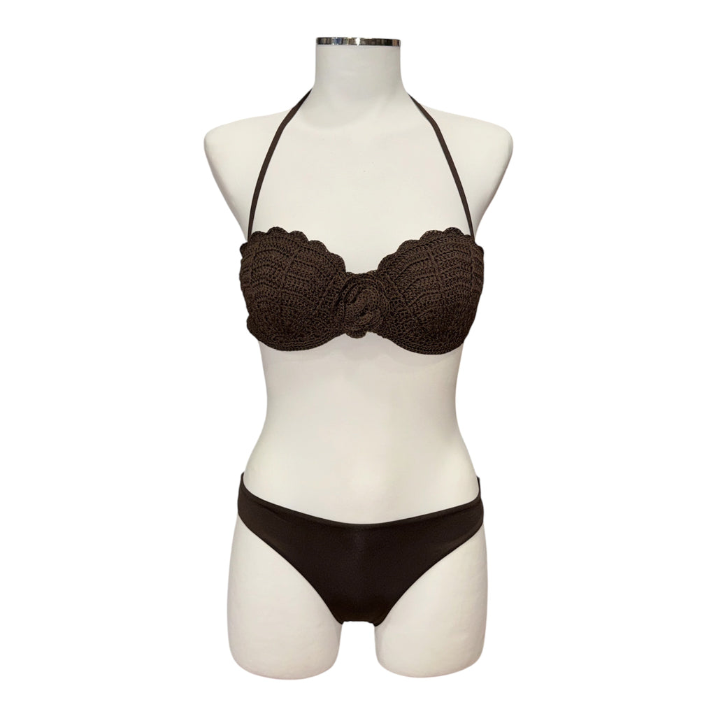 Fascia da bagno crochet e brasiliana | TWINSET - PMC Portici

