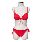 Bikini tinta unita con coppa push up | Olivia Pink - PMC Portici