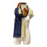 Sciarpa  fantasia in puro lino Nyra | Gerry - PMC Portici