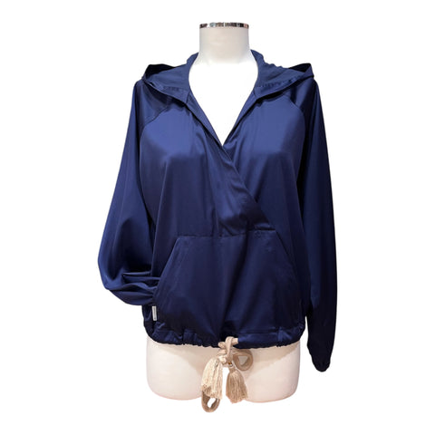 Blusa in raso con cappuccio | TWINSET - PMC Portici
