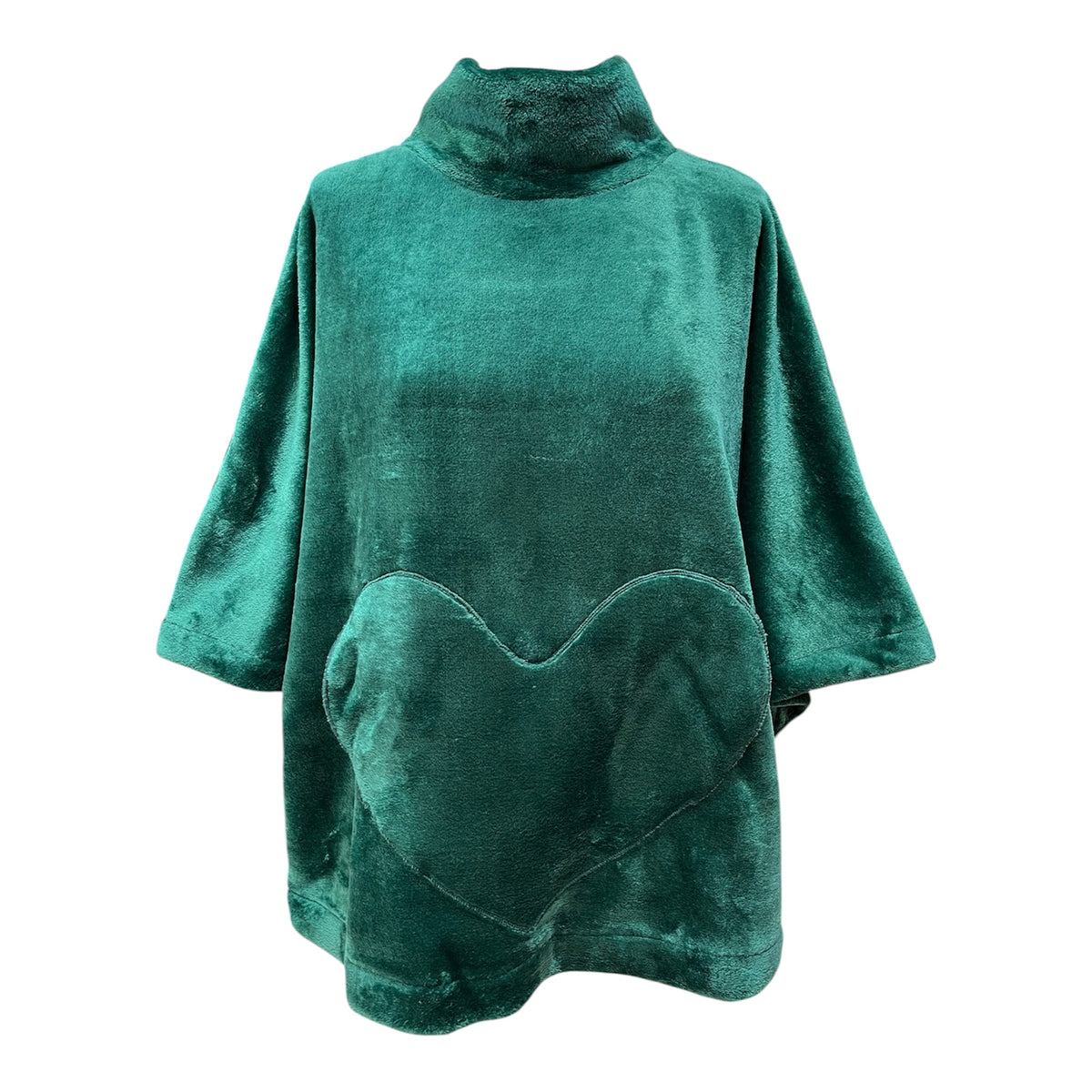Poncho in pile tasche a cuore | PEPITA - PMC Portici