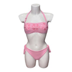 Bikini a fascia con applicazioni petali | Olivia Pink - PMC Portici