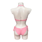 Bikini a fascia con applicazioni petali | Olivia Pink - PMC Portici