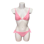 Bikini a triangolo con applicazione petali | Olivia Pink - PMC Portici
