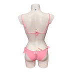Bikini a triangolo con applicazione petali | Olivia Pink - PMC Portici