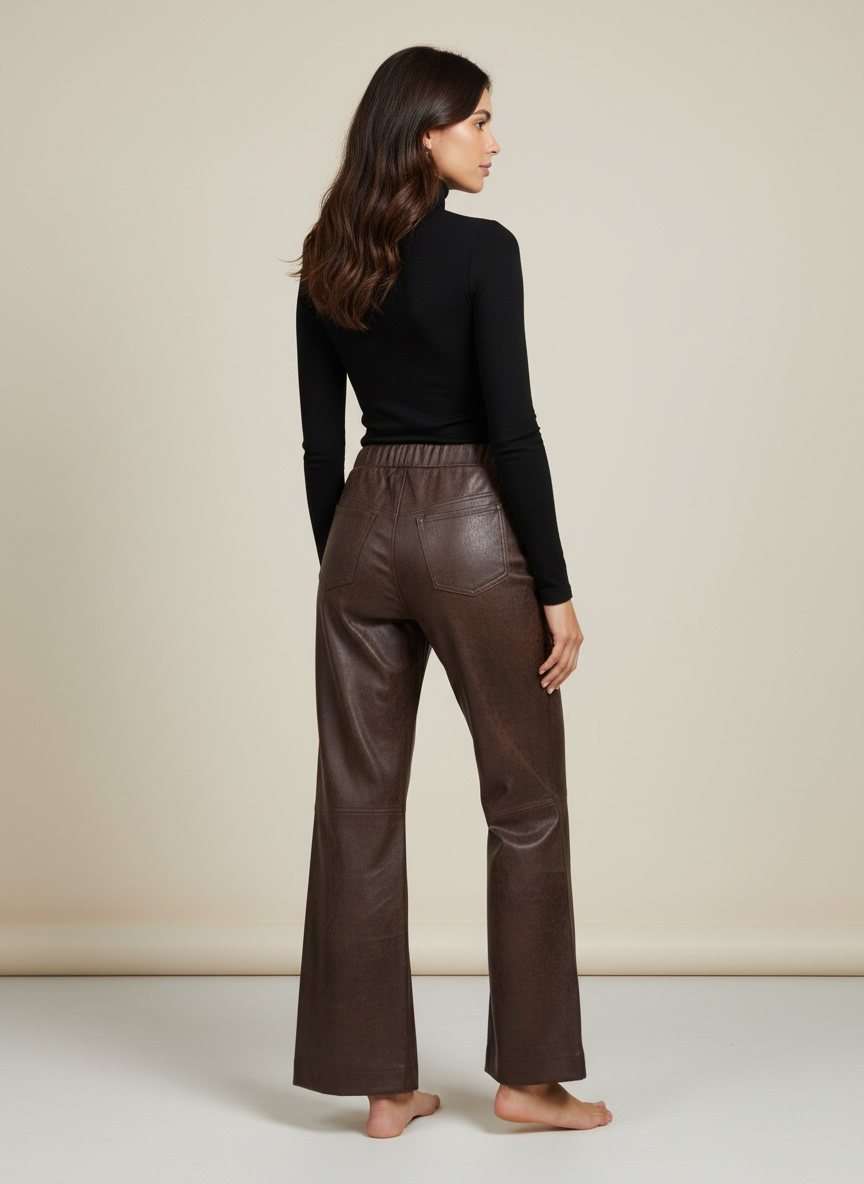 Pantalone in ecopelle invecchiata | OROBLU' - PMC Portici