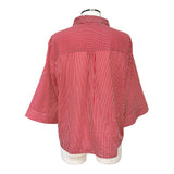 Camicia a righe con ricamo granchio | Gerry St Tropez - PMC Portici