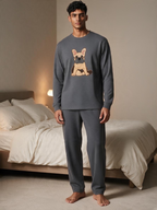 Pigiama  da uomo in interlock di cotone | MARYHOME - PMC  Portici