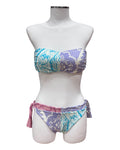 Bikini a fascia Stampa Patchwork | Olivia White - PMC Portici


