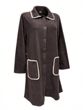 Vestaglia con colletto e bottoni in pile | Maryhome - PMC Portici
