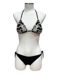 Bikini a triangolo con ricamo e strass | TWINSET - PMC Portici