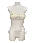 Fascia da bagno con ricamo e strass | TWINSET - PMC Portici

