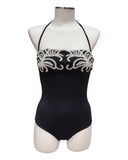 Costume intero con ricamo e strass | TWINSET - PMC Portici
