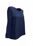 Blusa bimaterica effetto seta + colori | Caterina D. - PMC Portici