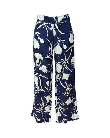 Pantalone fantasia il lino/viscosa | Oscalito - PMC Portici