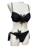 Bikini con coppa e inserti macramè | Raffaela d'Angelo - PMC Portici

