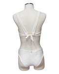 Bikini con ferretto inserto macramè