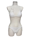 Bikini a triangolo con macramè | Raffaela d'Angelo - PMC Portici