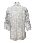 Camicia in pizzo e macramé | Raffaela d'Angelo - PMC Portici