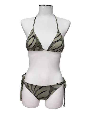 Bikini a triangolo fantasia effetto camuflage| Cinzia Cortesi - PMC Portici