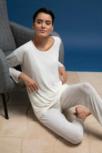 T-shirt doppiata misto cashmere | Caterina D. - PMC Portici

