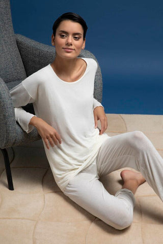 T-shirt doppiata misto cashmere | Caterina D. - PMC Portici

