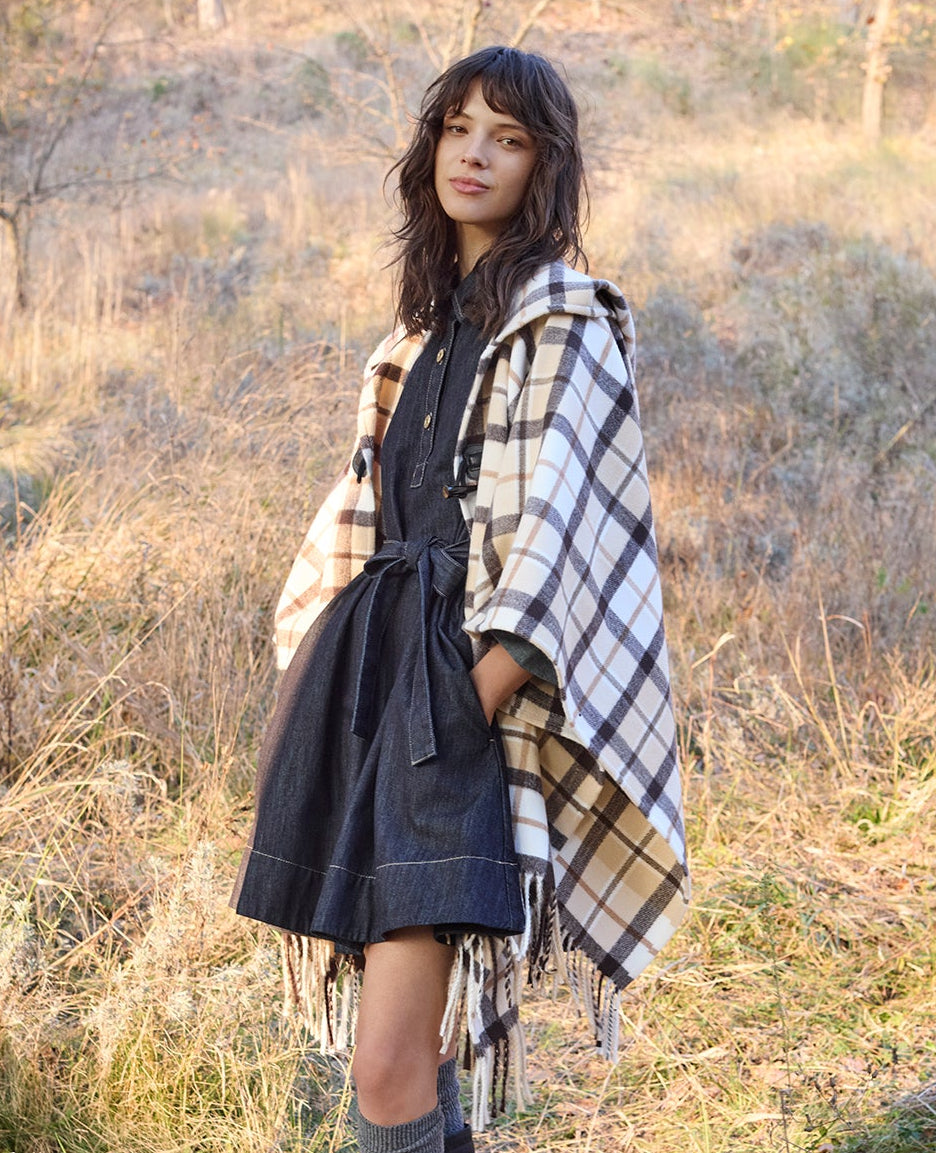 Poncho con cappuccio | TWINSET - PMC Portici

