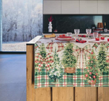 Tovaglia Antimacchia Natale in Salotto | Maison Sucrée - PMC Portici