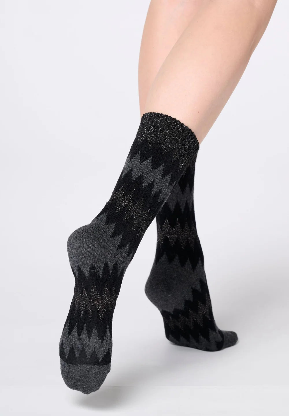 Calzino Corto Velvet Tweed | Oroblù - PMC Portici

