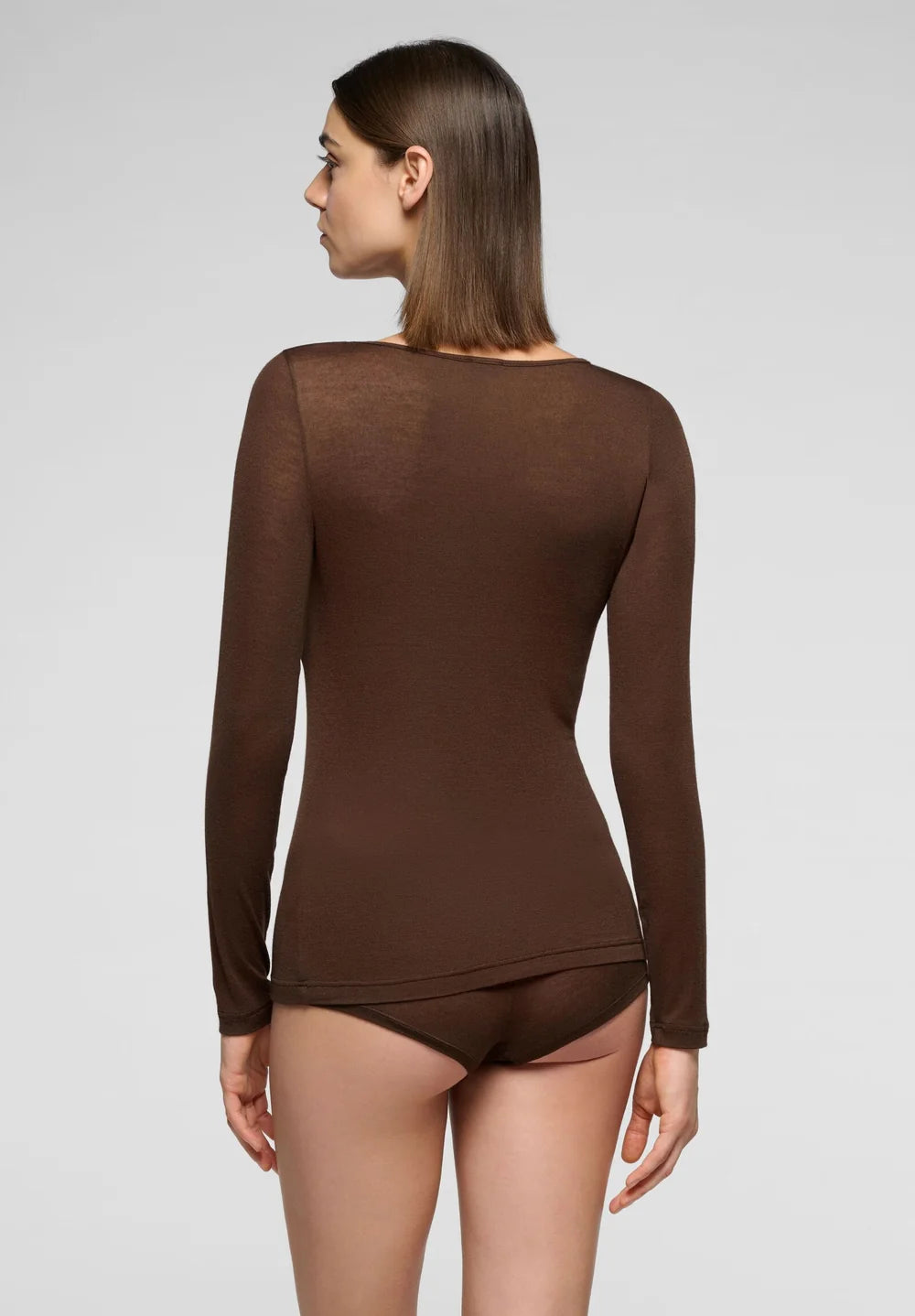 Maglia Manica Lunga in Micromodal e Cashmere | Oroblù - PMC Portici